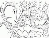 Coloring Pages Under Sea Popular Book sketch template