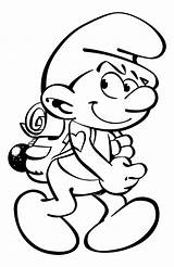 Smurfs Coloring Pages Choose Board Printable sketch template