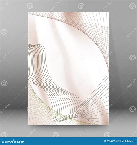 background report brochure cover pages  style abstract stock vector