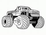 Coloring Pages Monster Truck Kids Terminator Colouring Trucks Transportation Cartoon Show Choose Board Visit sketch template