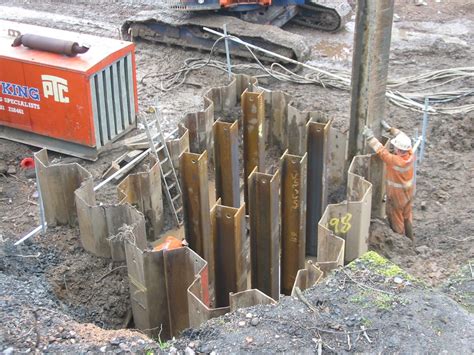 common  steel piling group