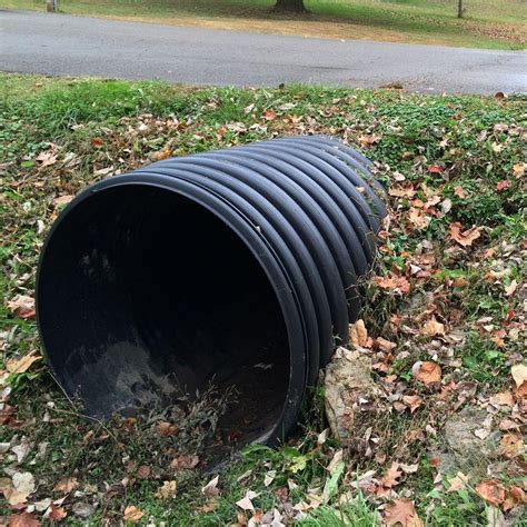 black advanced drainage systems corrugated pipes dw