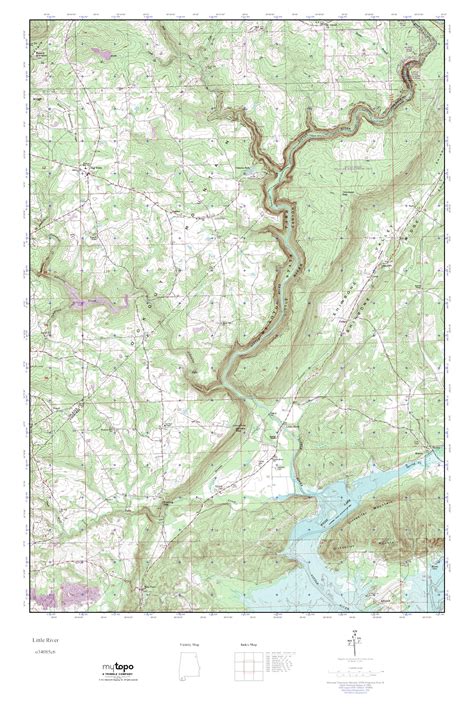 mytopo  river alabama usgs quad topo map