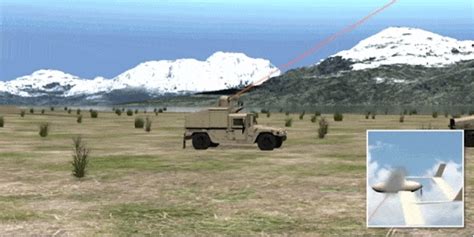 navy  humvee mounted lasers  shoot  drones