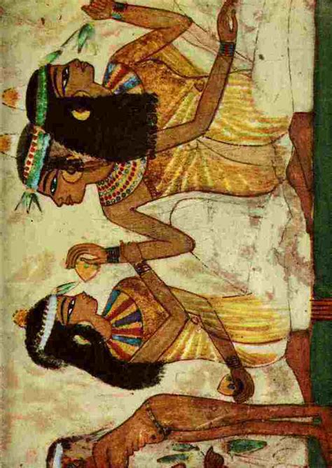 A4 Photo Ancient Egyptian Wall Paintings 1956 Tomb Of