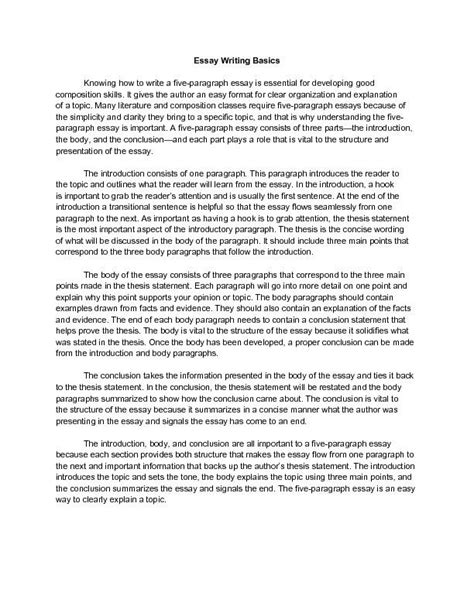 writing   paragraph essay steps examples mypaperhub