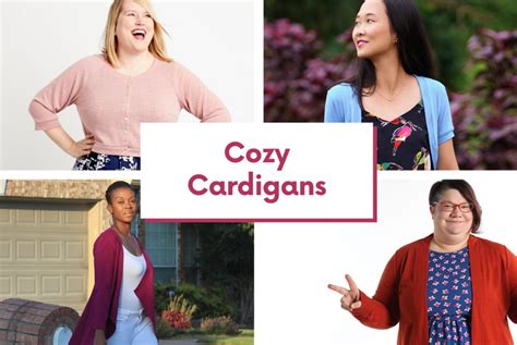 layer up with cozy cardigans this september