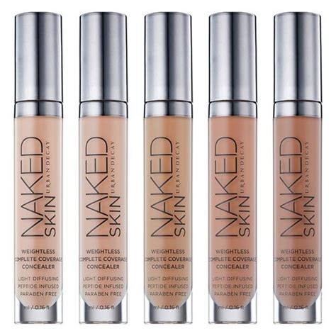 urban decay naked skin weightless complete coverage concealer makeup