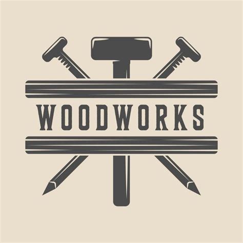 carpentry woodwork emblem   woodworking logo woodworking wood