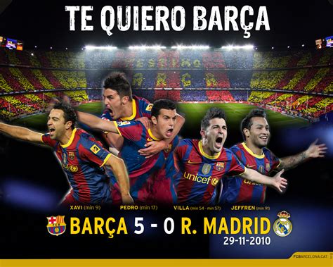 futbol club barcelona partidos memorables futbol club barcelona