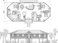 home designs ideas house  stilts coastal homes plans stilt house plans
