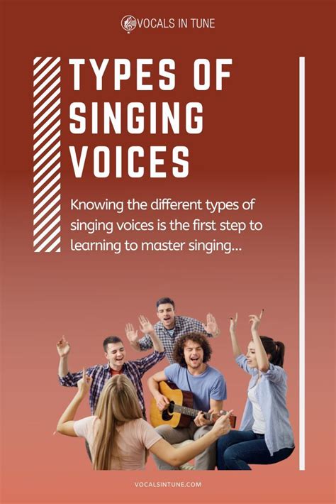 types  singing voices   vocal lessons beginner  lessons