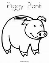 Piggy Tracing sketch template
