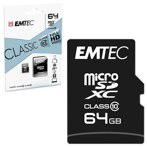 emtec classic class  microsd card ecmsdmgxccg