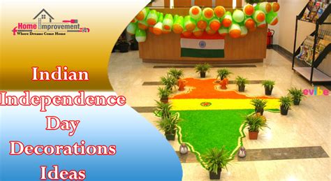 indian independence day decorations ideas home improvements