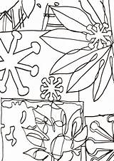 Matisse Colouring Inspired Outline sketch template