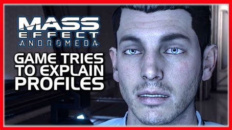Mass Effect Andromeda 🚀 How Profiles Make Sense In Lore
