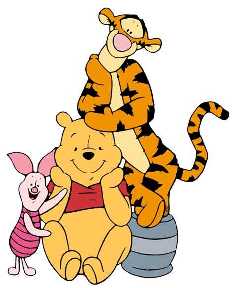 winnie  pooh piglet  tigger clip art  disney clip art galore