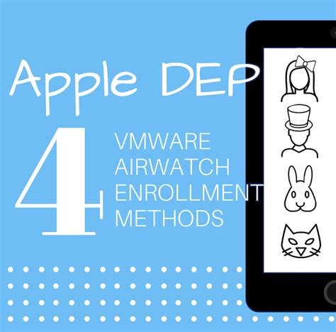apple dep enrollment  common ios configurations  airwatch emm
