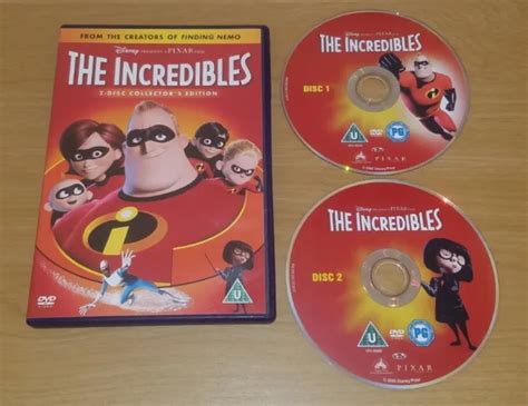 incredibles disney pixar dvd  disc collectors edition