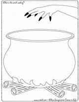 Bruja Brujas Printouts Marmite Sorcière Sorciere Coloriage Cauldron Heksenketel Maternelle Bricolage Potion Ollas Tekenen Theme Geometricas Créatif Templates 3rd Enregistrée sketch template