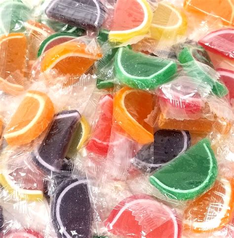 fruit slices jelly candy individually wrapped assorted flavors classic american candy  pounds