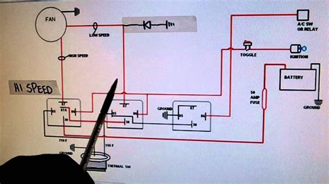 electric fan wiring diagram cadicians blog