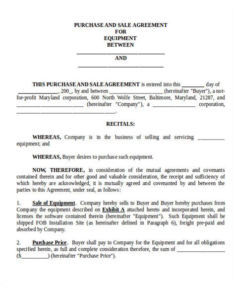 business agreement forms   ms word