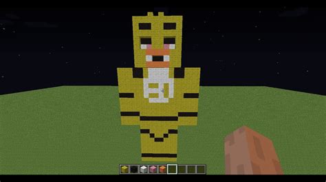 How To Build Chica In Minecraft Youtube
