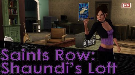 Sims 3 Build Series Shaundi S Loft Saints Row Youtube