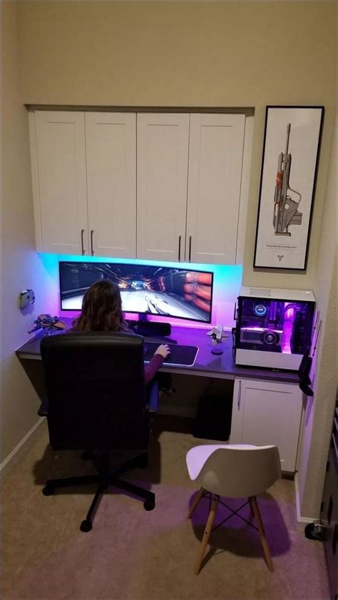 home office idea style  inspiration   images gaming room setup video game rooms