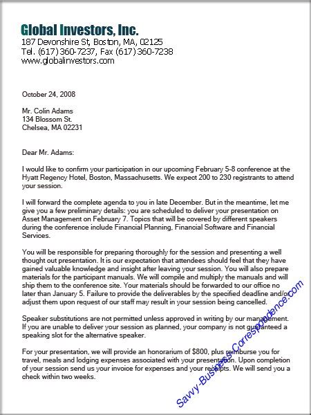 samples  business letters