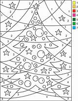 Nicole Coloring Christmas Number Color Pages Numbers Colour Colouring Kids Tree Code Print Adults Worksheets Florian Created sketch template