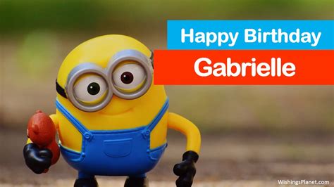 happy birthday  gabrielle youtube