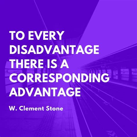 disadvantage advantage advantage