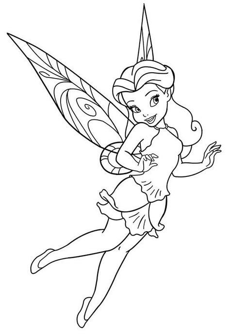 picture  fairy rosetta  pixie coloring page netart