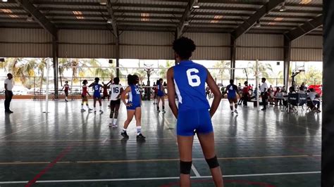 curacao youth volleyball semi finals youtube