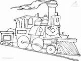 Coloring Train Vehicle Viewed Kb Size sketch template