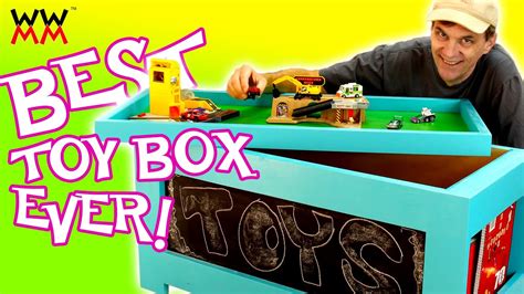 diy toy box super easy  build  plans youtube