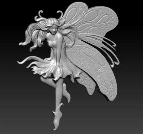 3d print model eye fairy cgtrader