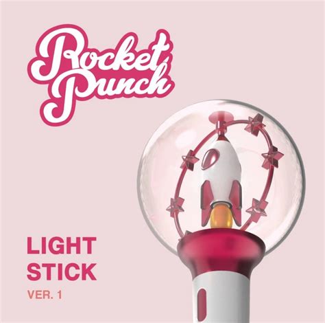 official light stick rocket punch ver  kyyo