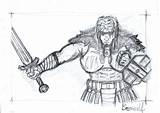 Beowulf sketch template