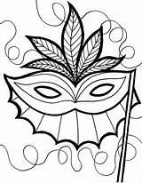 Mask Coloring Mardi Gras Masks Pages African Drawings Kids Drawing Carnival Cliparts Printable Polynesian Spiderman Tiki Clip Getcolorings Color Clipartmag sketch template