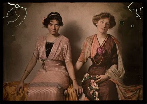 Vintage Everyday Vintage Fashion In Autochrome – Stunning Portraits Of