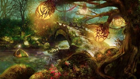 Fantasy Forest Wallpapers Wallpaper Cave