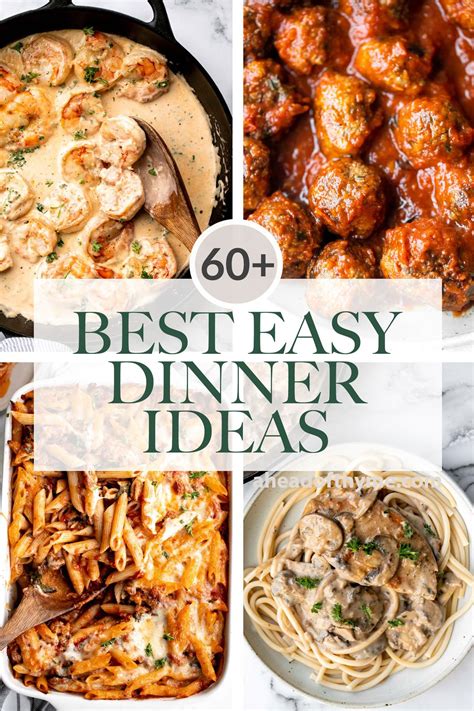 easy dinner ideas   thyme
