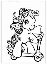 Coloring Pony Little Pouliche Pages Pages4 Kids Z31 Print Poney Ponies Scooter Odd Dr Gif sketch template