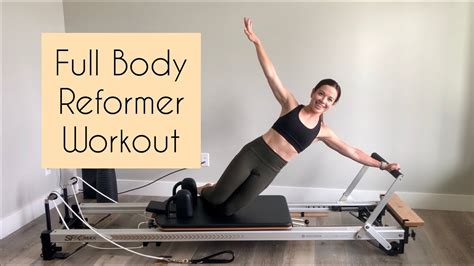 Pilates Reformer Workout Full Body 45 Min Intermediate Level