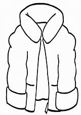Jacket Coloring Pages Print Jacket2 sketch template