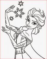 Elsa Coloring Frozen Pages Printable Princess Filminspector sketch template